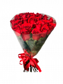 Букет «Масса красных роз»